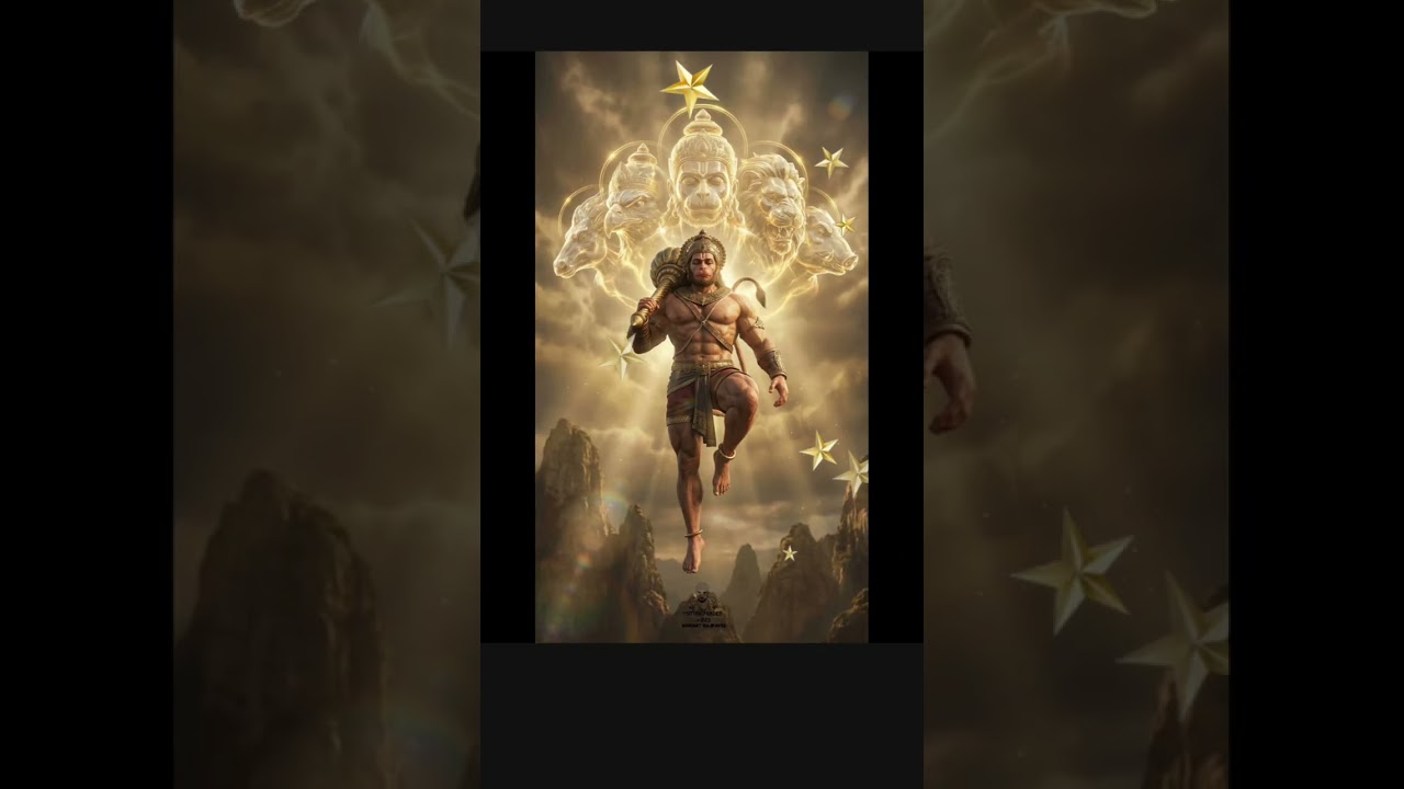 HANUMAN CHALISA 🙏 JAI SRI RAM #telugu #song #bajrangbali 