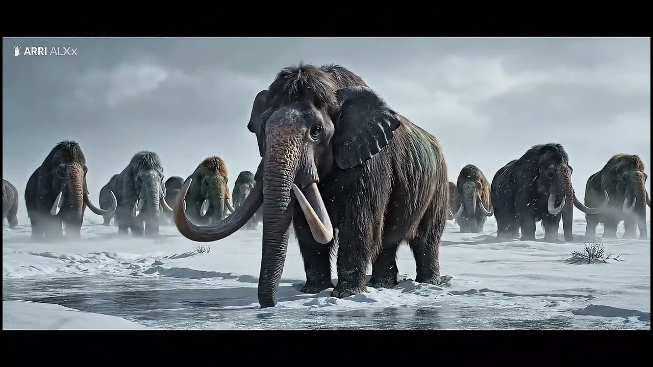 The Great Ice Walk: A Mammoth Herd's Final Journey
