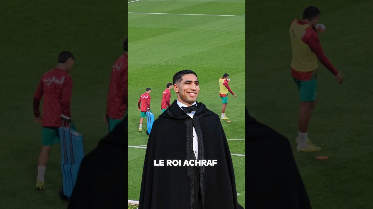 MON OEIL SUR 🔎 L'&Eacute;QUIPE DU MAROC 🇲🇦.. #maroc #football #hakimi #dimamaghrib #maroccain