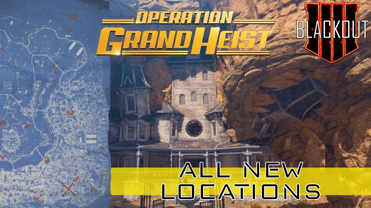 ALL NEW Locations In Blackout | Operation Grand Heist | PurePrime