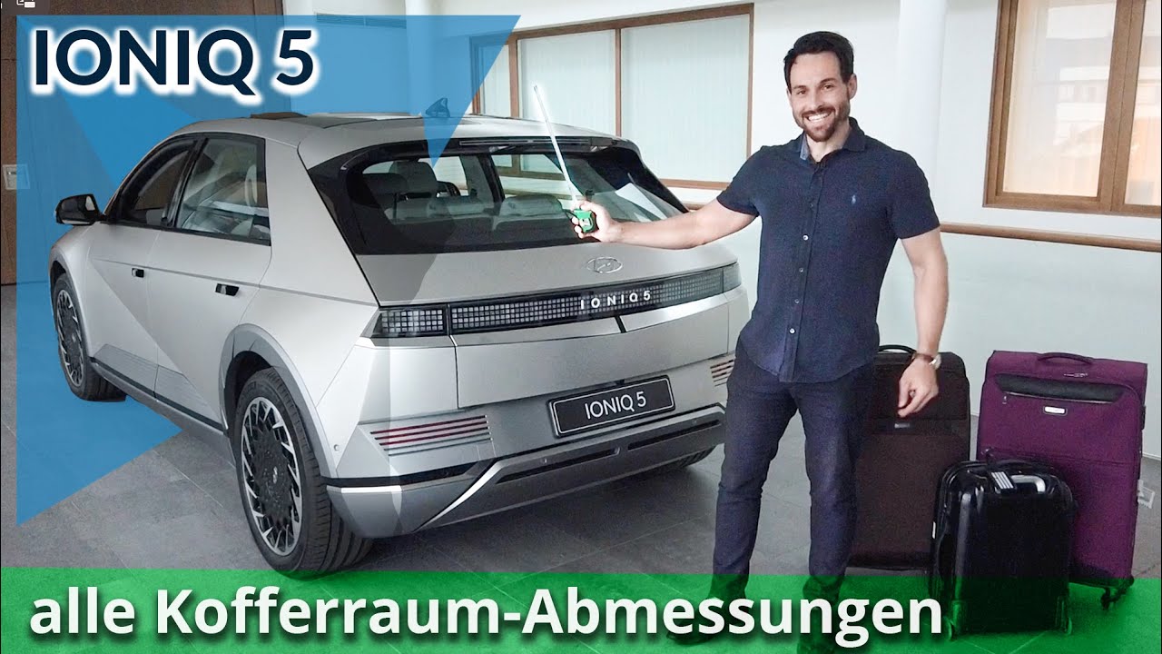 IONIQ 5 | alle Kofferraum-Abmessungen