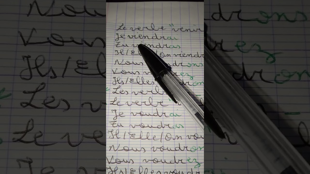 Conjugaison : Le futur simple des verbes du 3 ème groupe # comprendre facilement ses leçons 