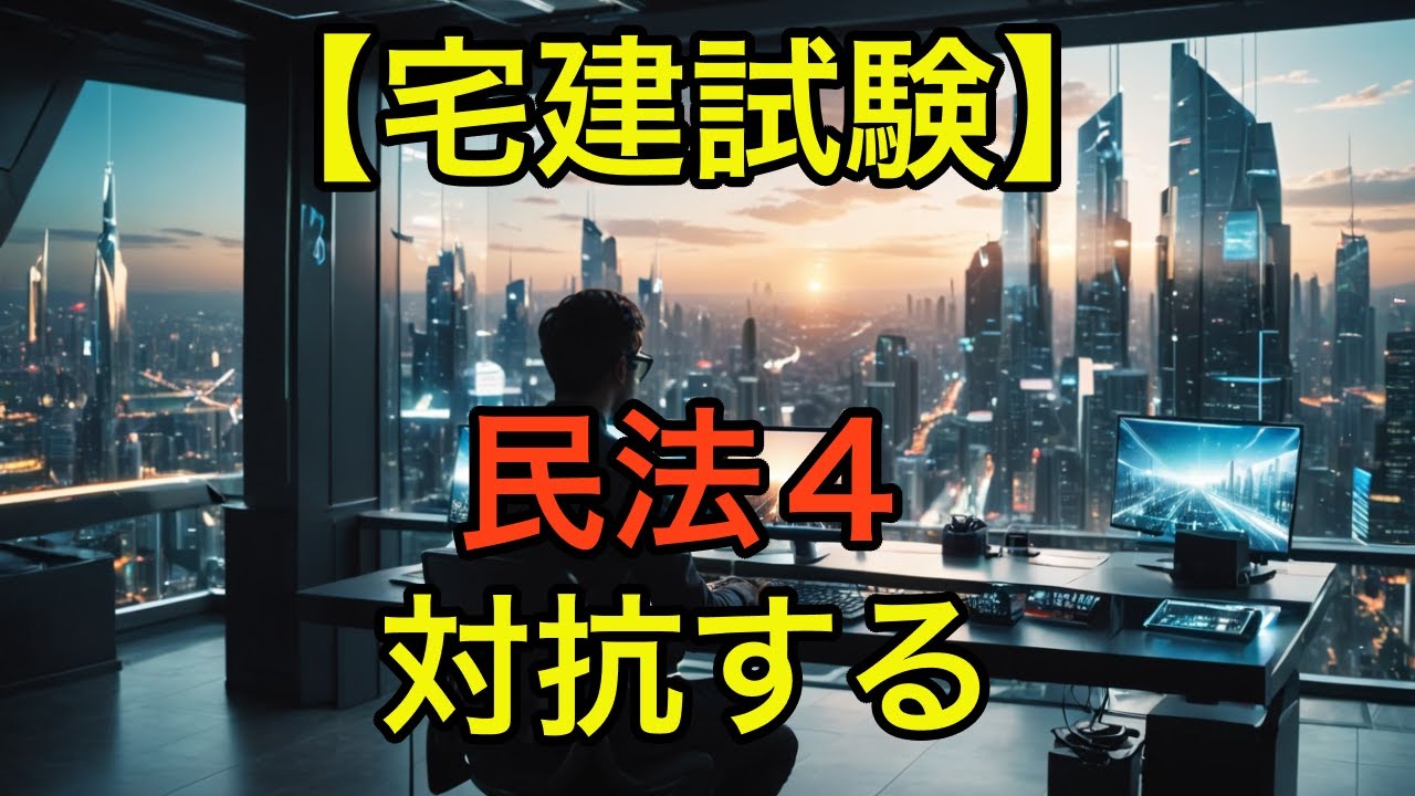 【宅建試験】民法４「対抗する」