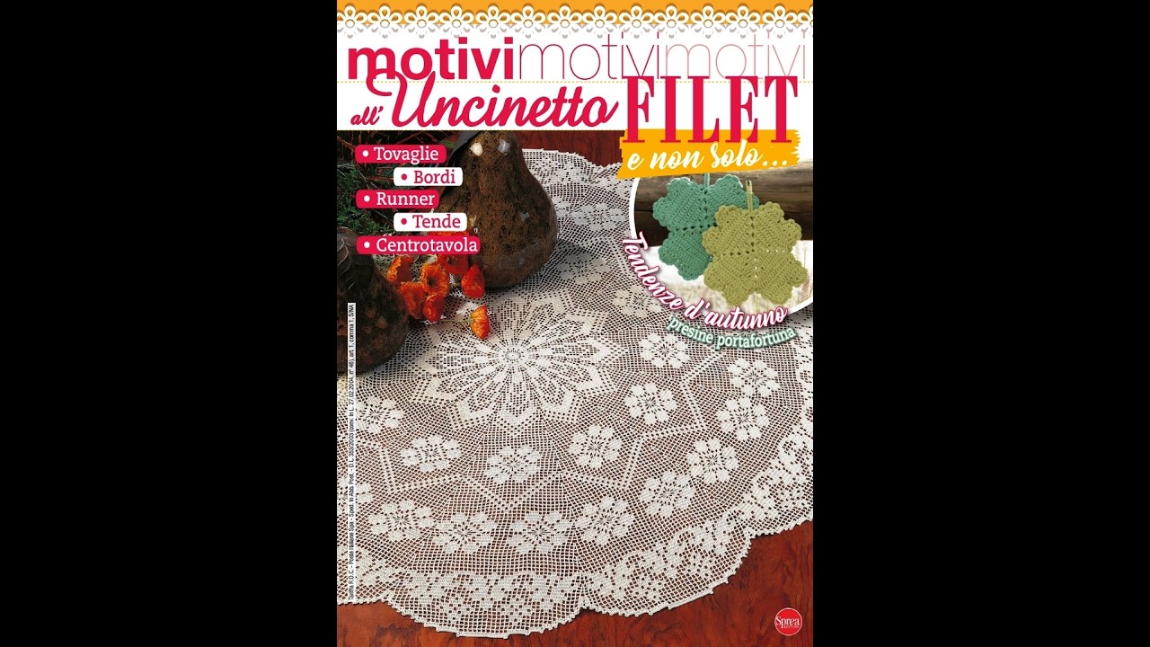 Motivi all’ uncinetto №37 2018 Журнал із зразками італійською мовою