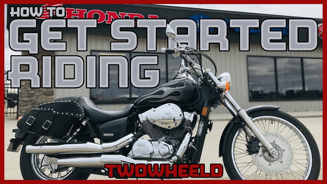HOW TO GET STARTED RIDING | Getting Started Riding Motorcycle | Honda Shadow Spirit VT750C2 Motovlog