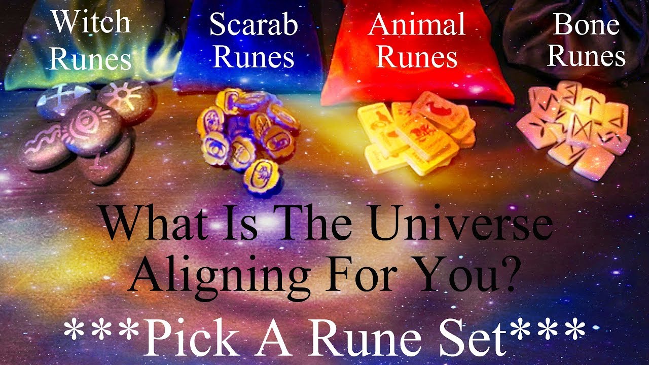What Is The Universe Aligning For You? ~ Pick A Rune Set To Find Out!