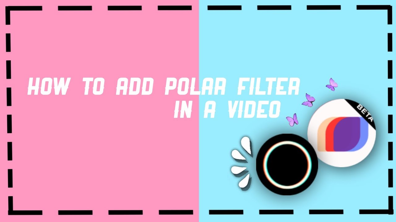 How To Add Polar Filter In Video 💜 100%Working!!