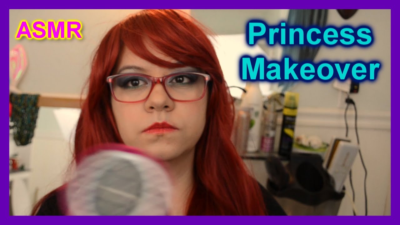 (( ASMR )) Ролевая игра: 👑 Преображение принцессы (Укладка волос)