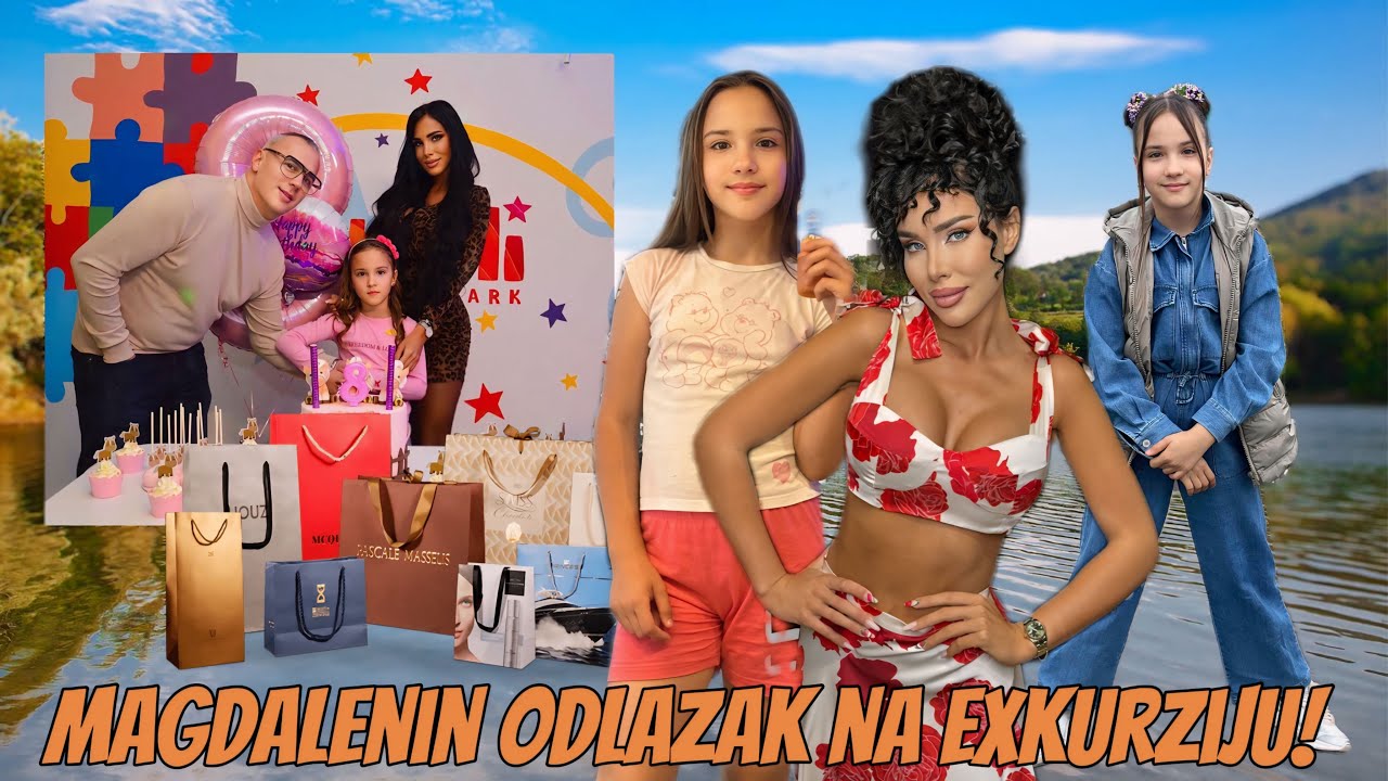 Spremamo Megi za odlazak na EXKURZIJU! Šoping i pakovanje- bankrot! Ispraćaj vozimo je Peca i ja 😍