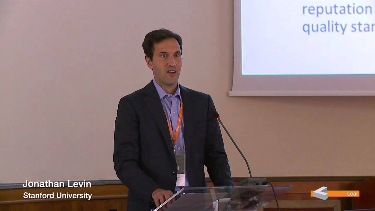Jonathan Levin (Stanford University)
