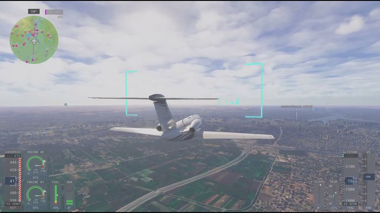 MSFS Cairo Takeoff/Landing
