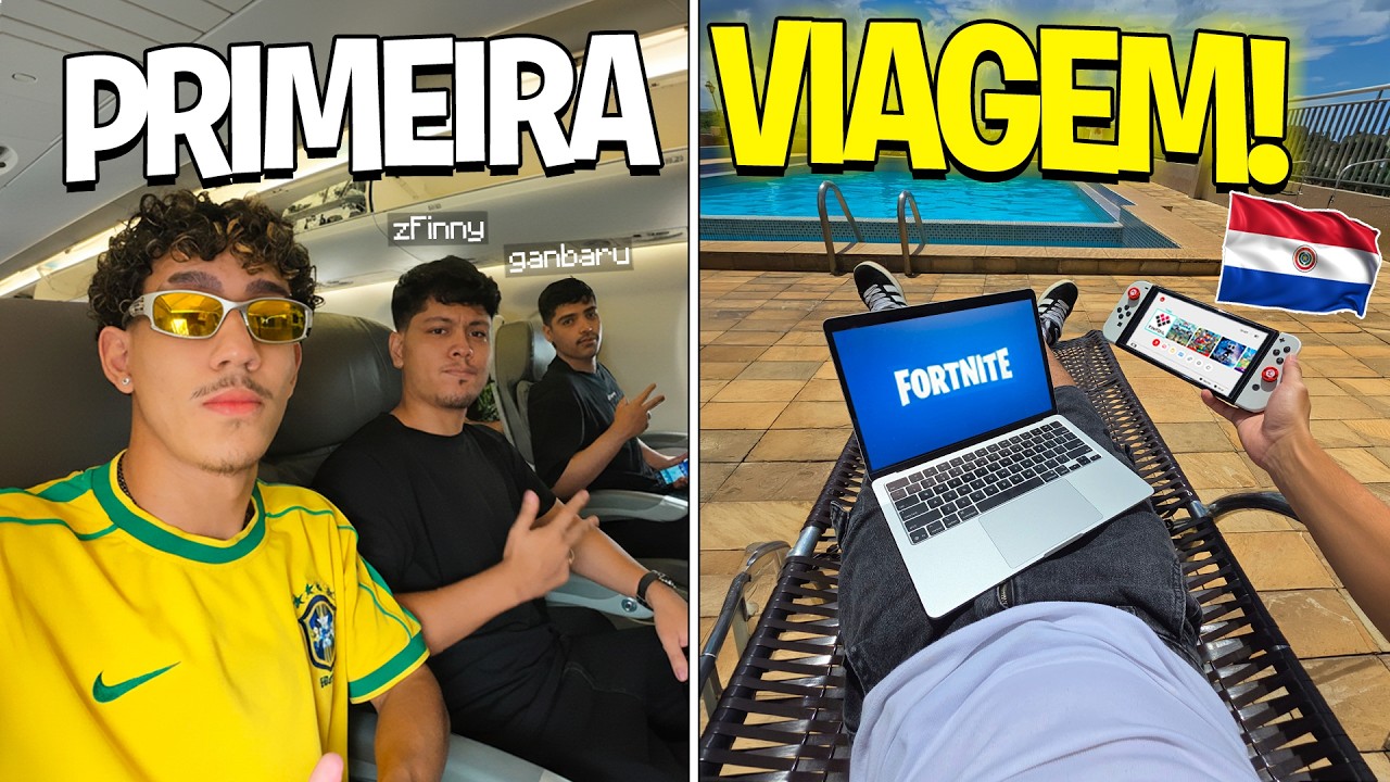 PRIMEIRA VEZ FORA DO BRASIL! 🇵🇾 (Paraguai dia 1)