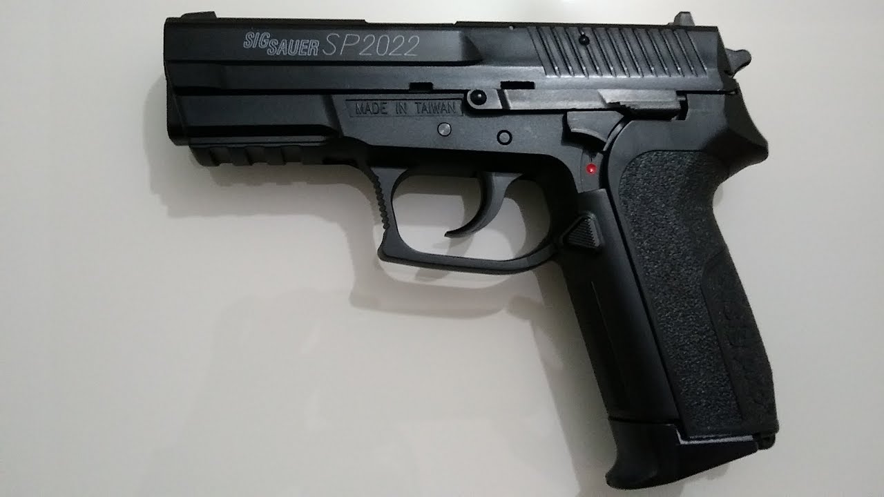 PISTOLA AIRSOFT SIG SAUER SP2022 SPRING CYBERGUN