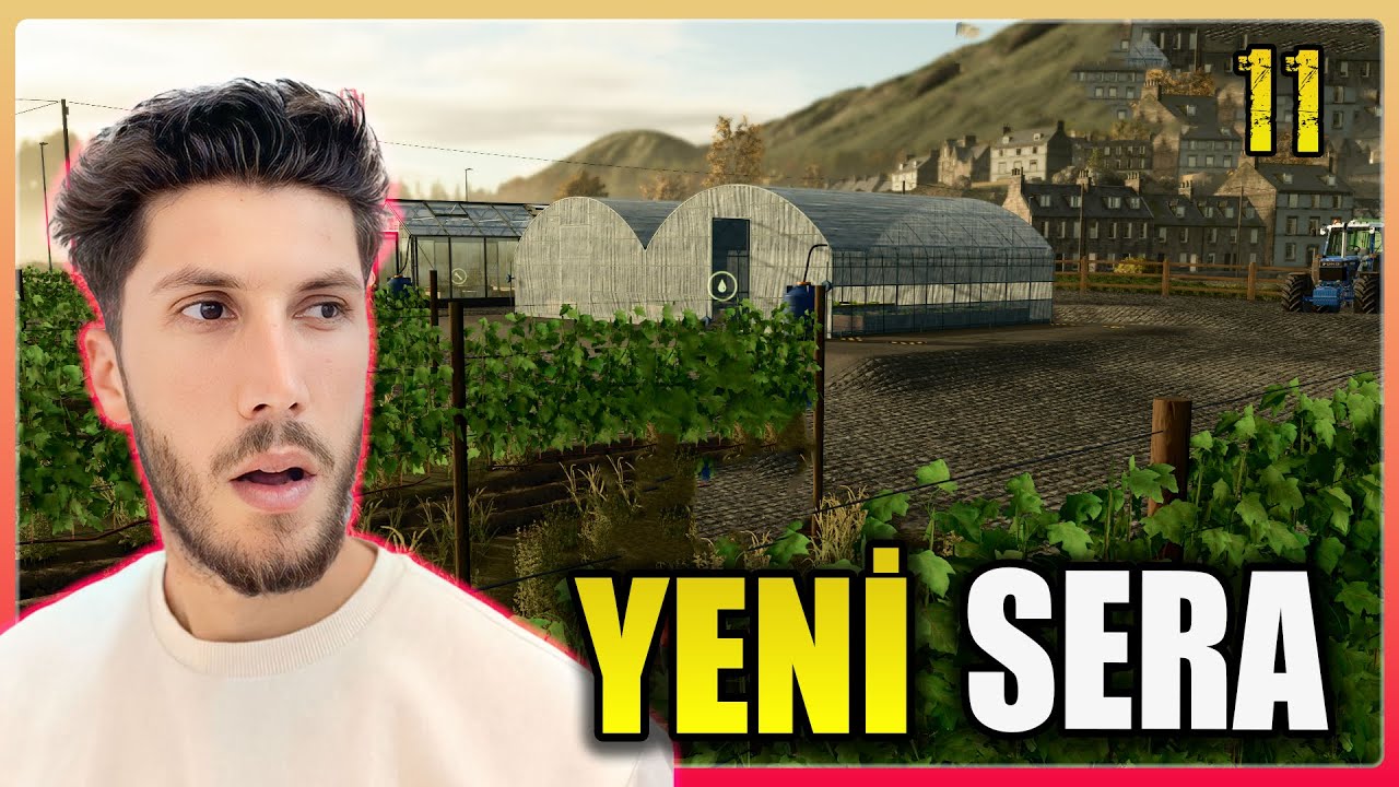 Yeni Sera Kurduk! 🌱 Çim Hasadı + Kontratlarla Kasa Dolu 💸 FS25 Highlands #11