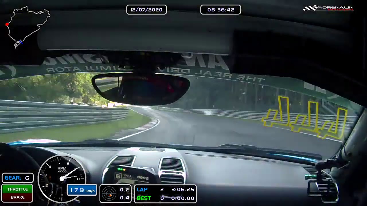 Nurburgring NLS Porsche V5 - Oskar Sandberg