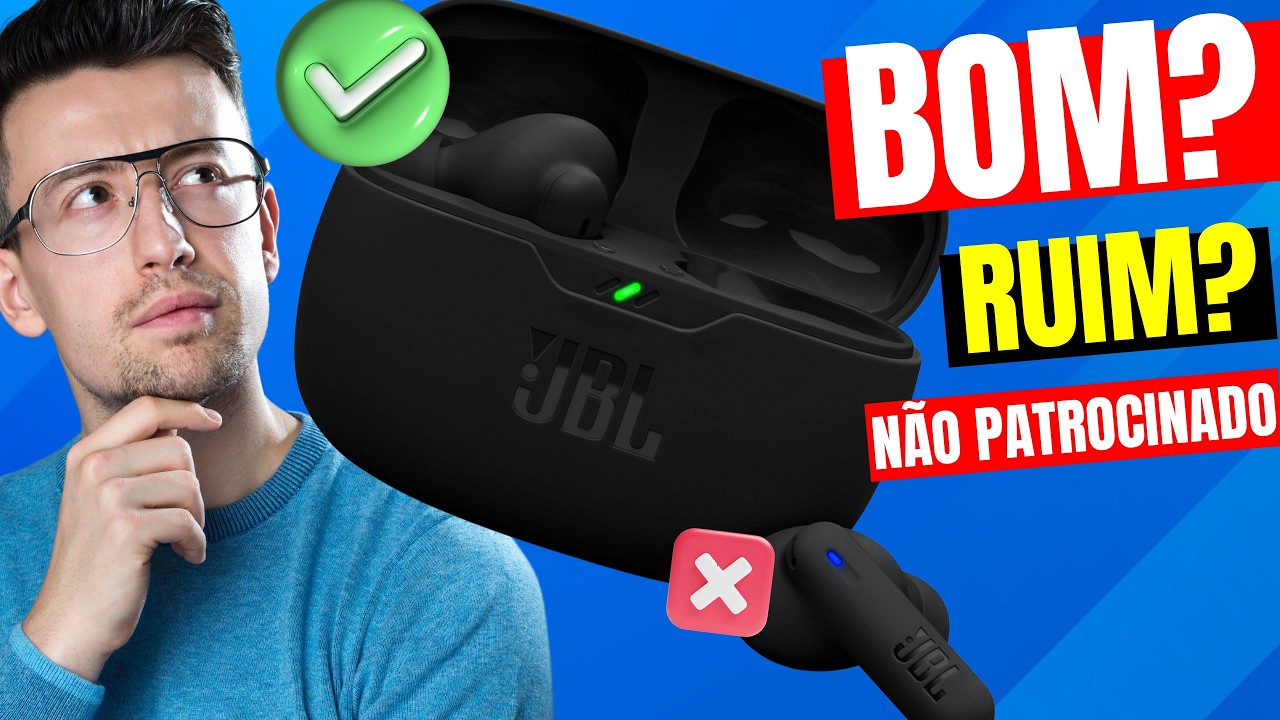 Fone JBL Wave Beam 2: É BOM ou RUIM? Minha Opinião SINCERA (Review Completo)