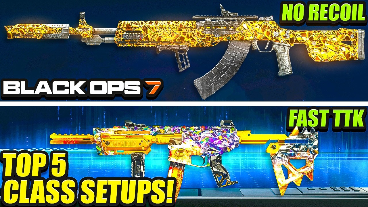 BLACK OPS 7: НОВЫЕ ТОП-5 МЕТА-КОМПЛЕКТОВ ОРУЖИЯ ПОСЛЕ ОБНОВЛЕНИЯ 5 СЕЗОНА RELOADED! (Лучшие компл...
