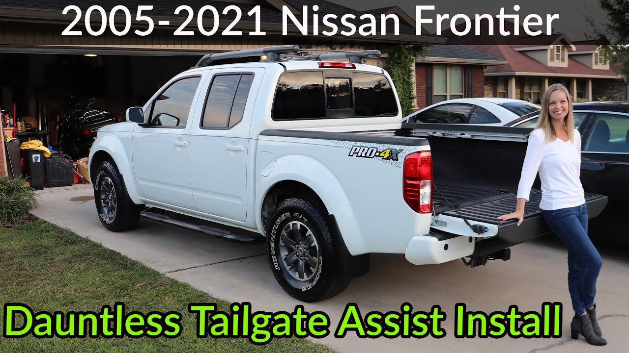 Dauntless Tailgate Assist EASY Install (2005 - 2021 Nissan Frontier)