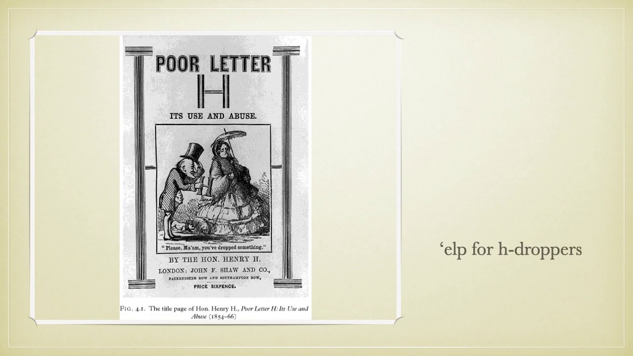 History of some key phonological variables separating dialects of English