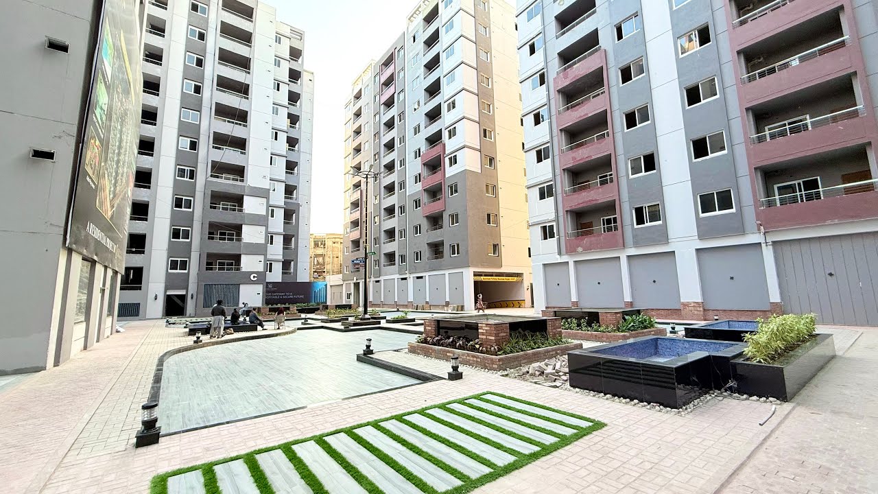 Sawera Grand Enclave | A Project By Ok Builders | 2 Bed Dd 1250 Sqft Apartment | For Sale | Part 01