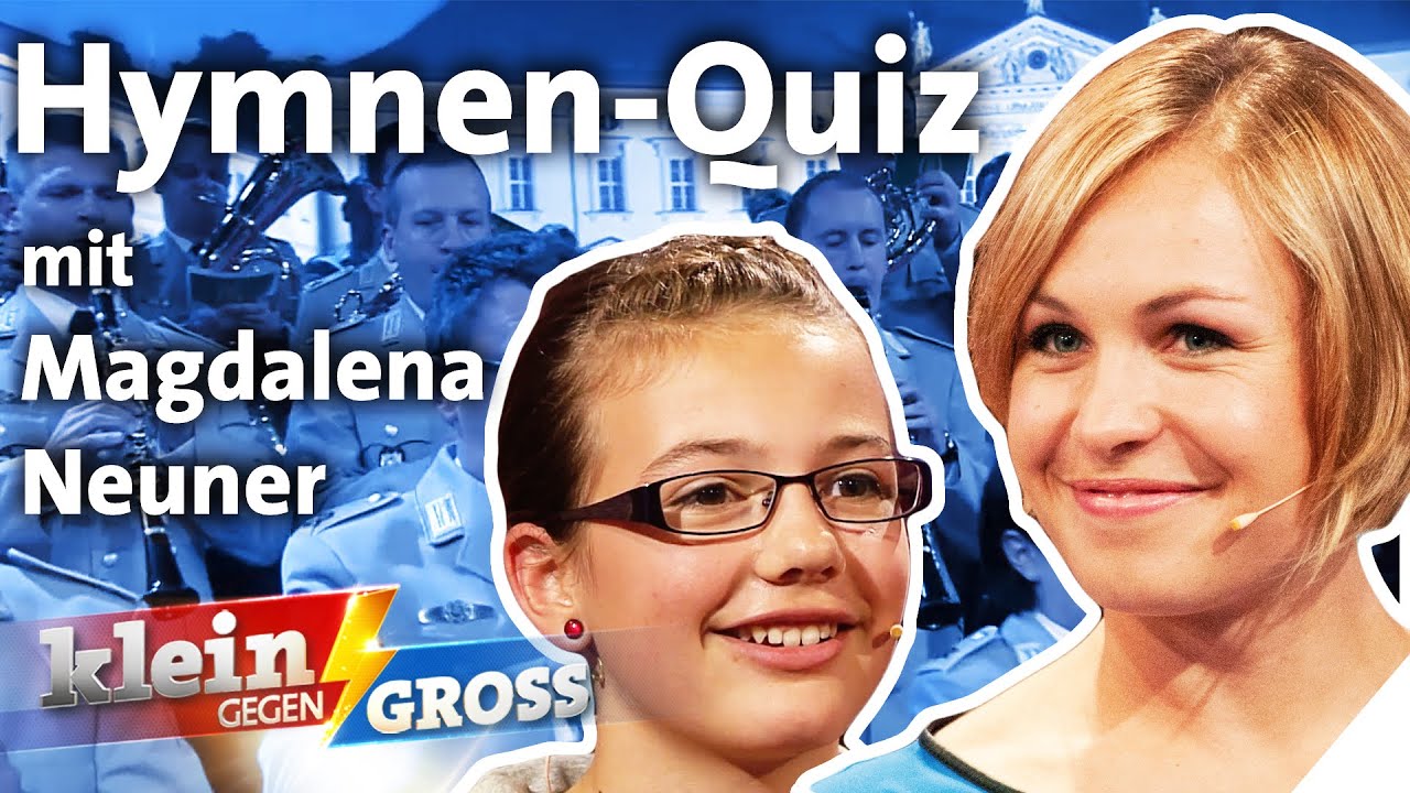 Kennt Anna alle 193 Nationalhymnen der Welt? Challenge gegen die Olympiasiegerin | Klein gegen Groß