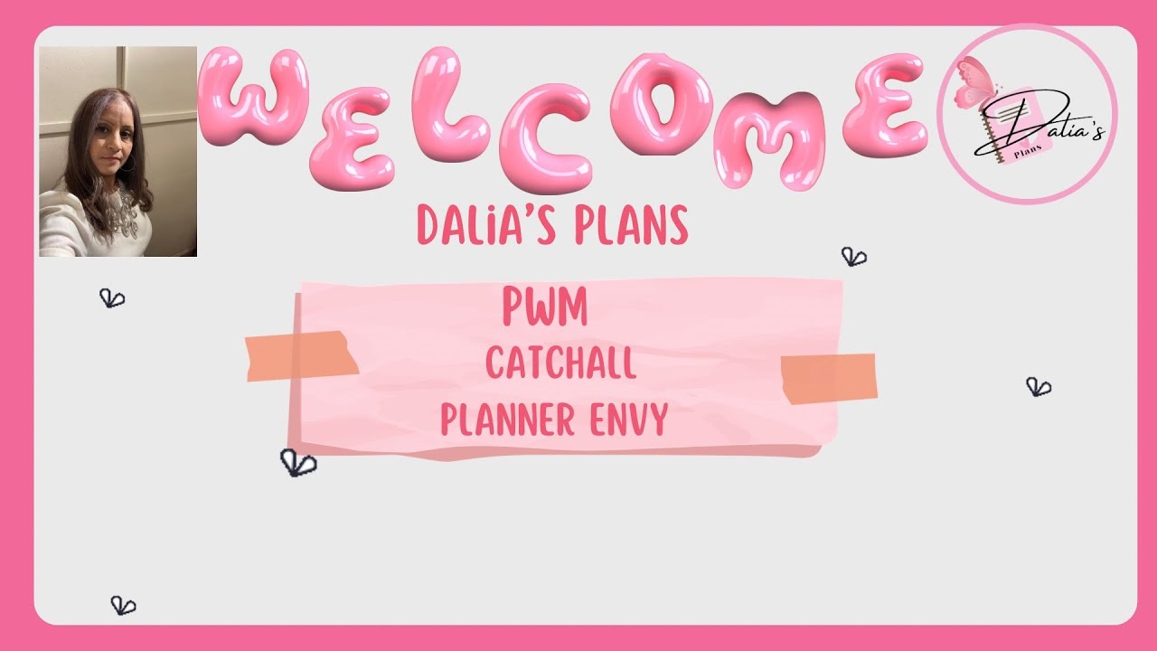 PWM CATCHALL PLANNER  ENVY. Week of January 5-11