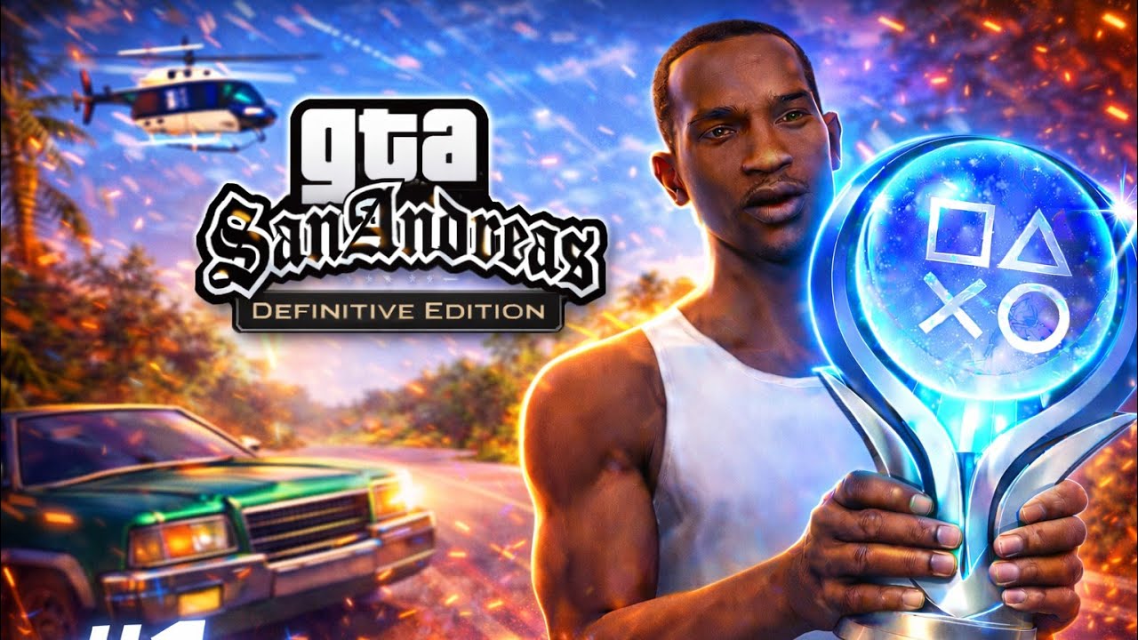 🔴 Rumo ao 100%! GTA San Andreas Definitive Edition LIVE 🏆