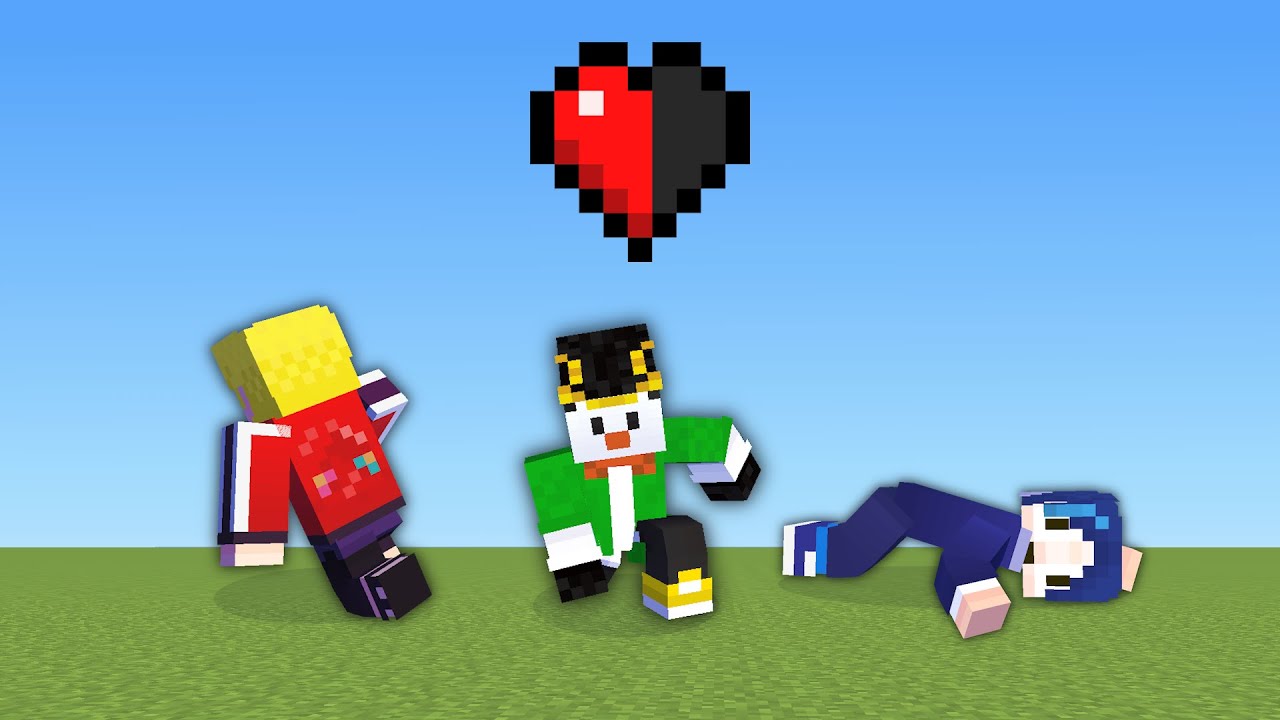 体力が１しかないマインクラフト【マイクラ】