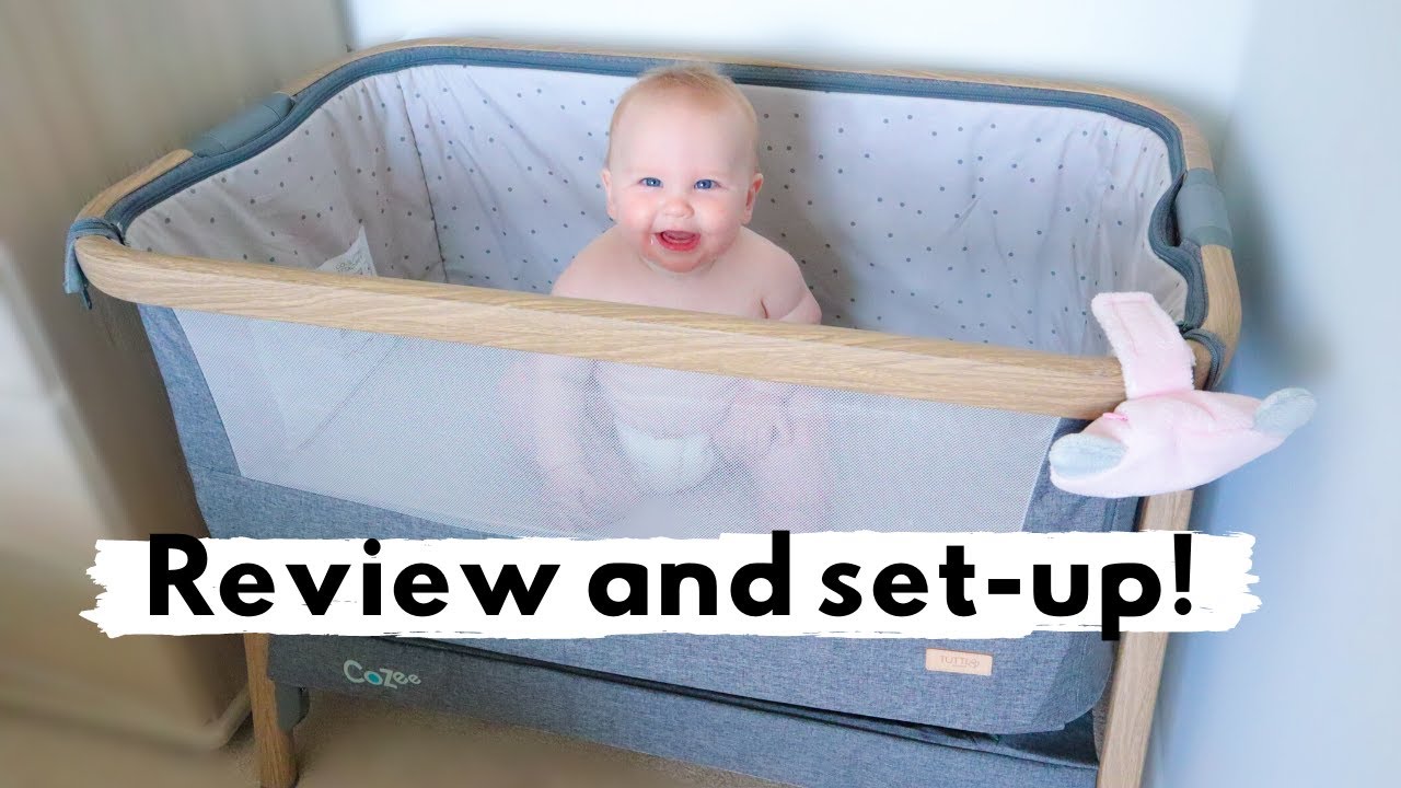Tutti Bambini Cozee Bedside Crib Review and Set-Up