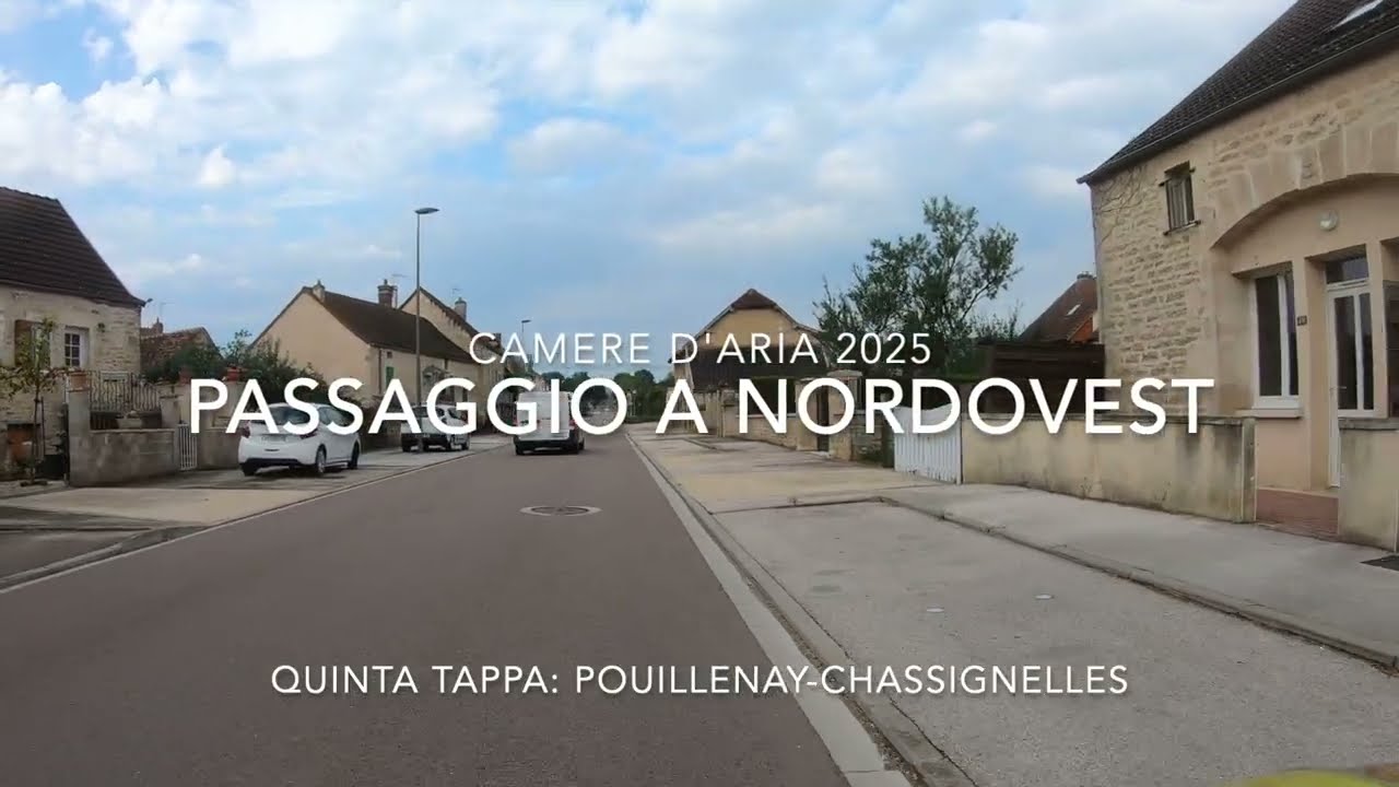 CAMERE D'ARIA QUINTA TAPPA  POUILLENAY CHASSIGNELLES