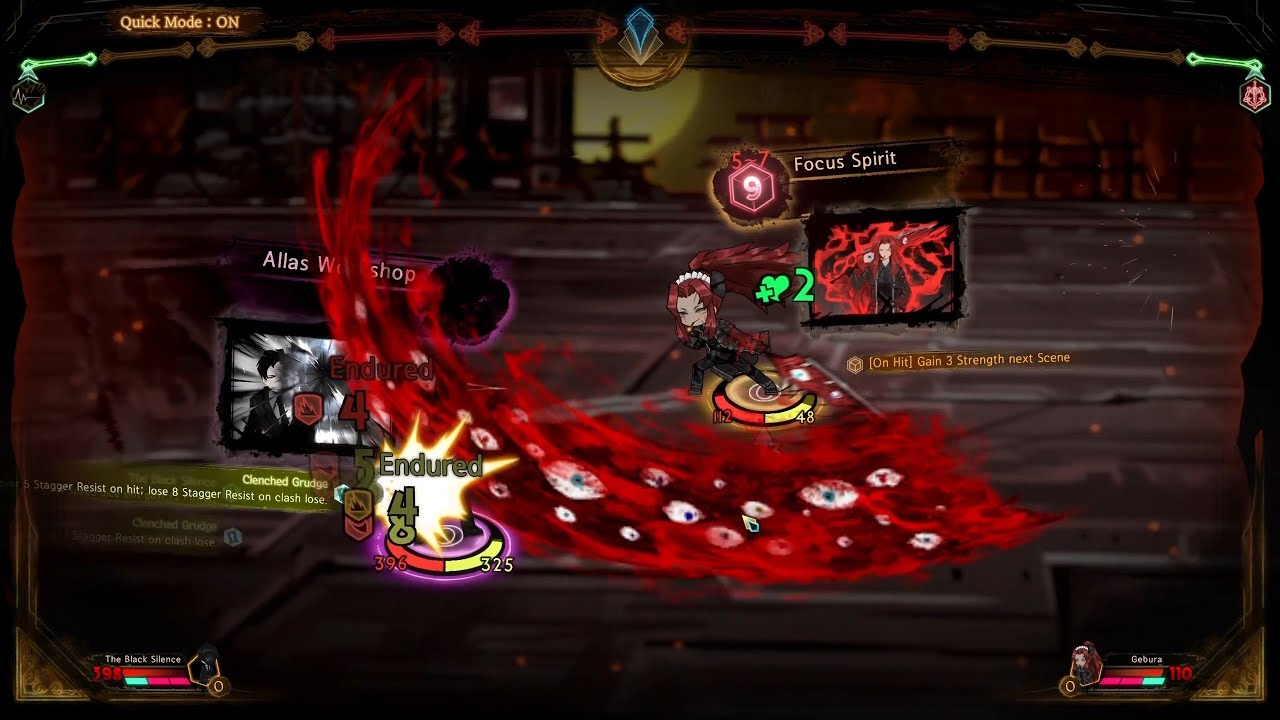 [Library of Ruina] Gebura (solo) vs The Black Silence (Exclusive Pages Only)