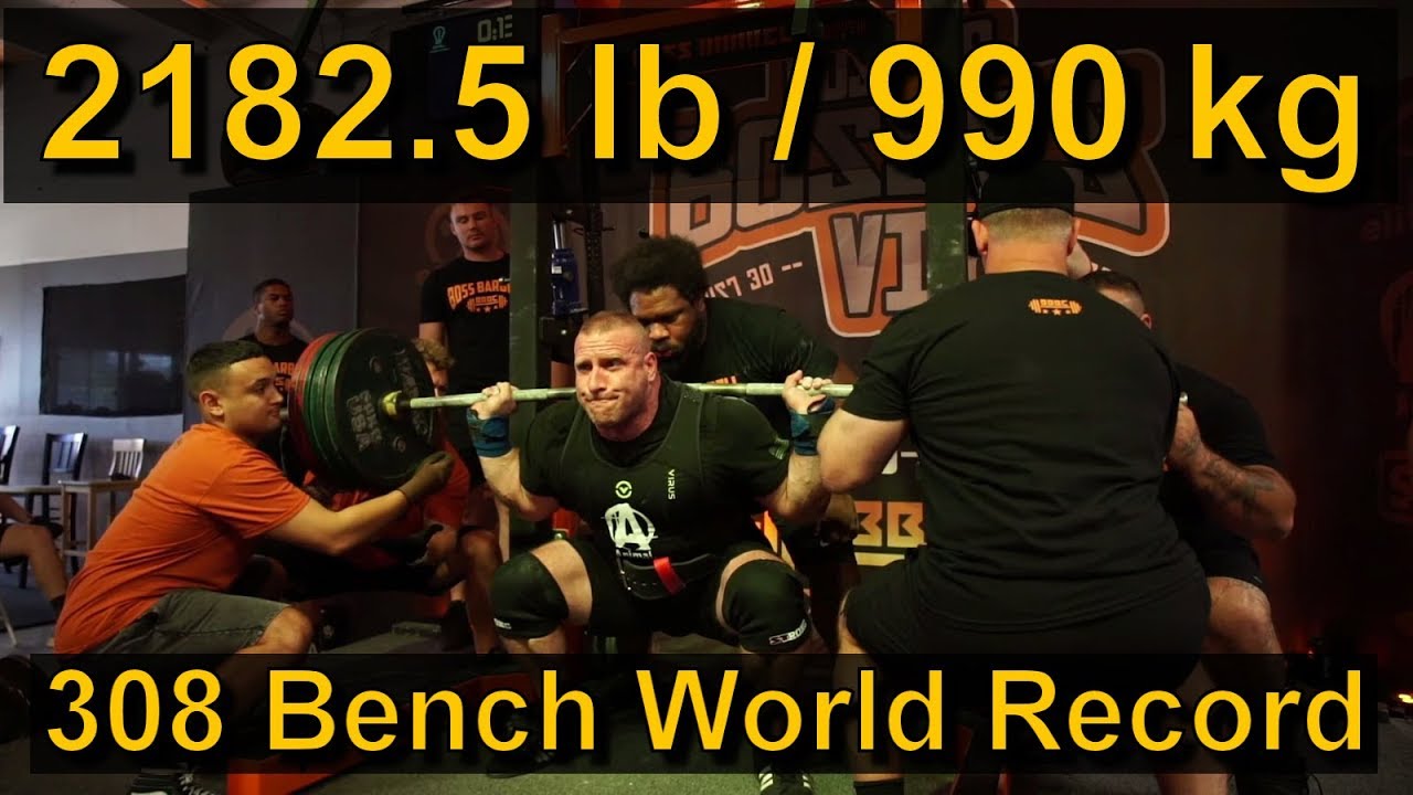 2182.5 lb/ 990 kg TOTAL - James Strickland - Boss of Bosses VI