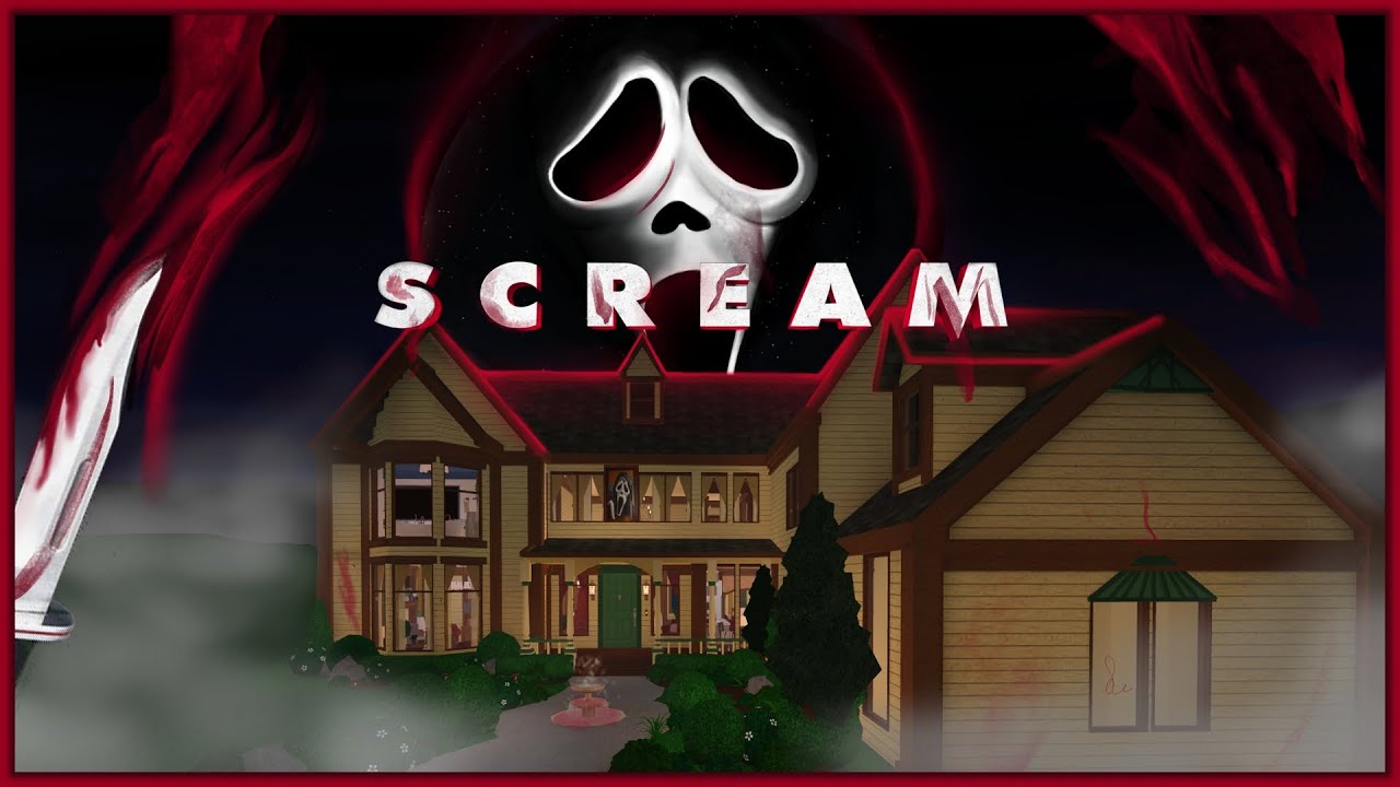 scream Stu Macher's house (Bloxburg speedbuilding) Scream paramount movie.