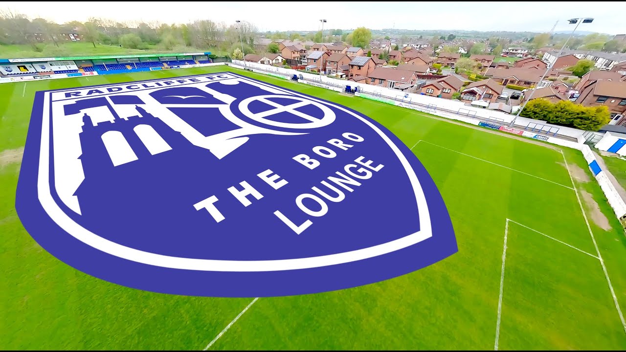 One Take Drone Flythrough - Radcliffe Football Club - The Boro Lounge