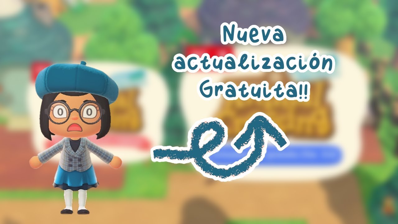 Nueva actualización Animal Crossing New Horizons - Gratis!