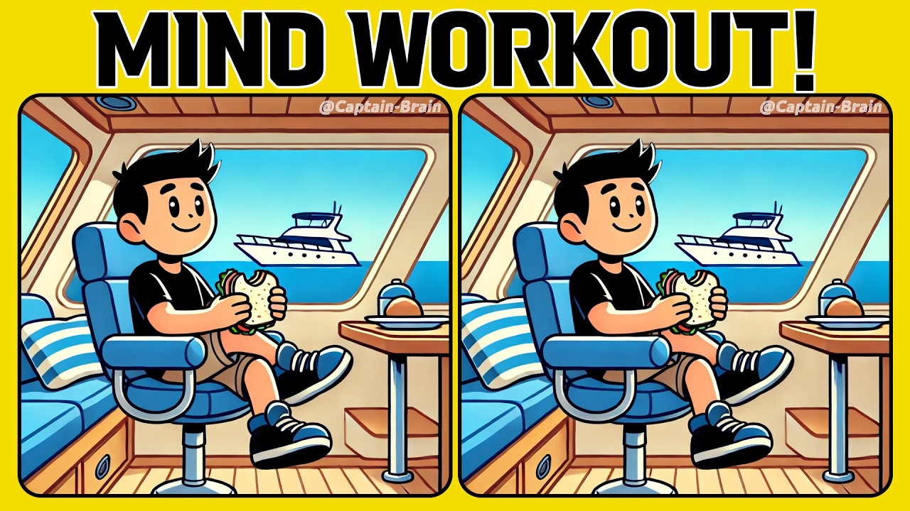🧠🧩Think You’re Sharp? Try This Spot the Difference! 《A Little Difficult》