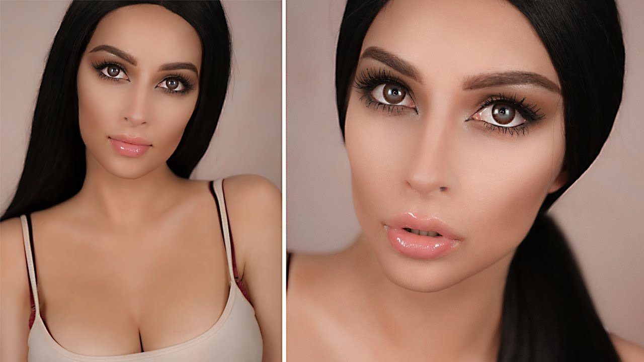 KIM KARDASHIAN WEST - MAKIJAŻ - CELEBRITY MAKEUP #1