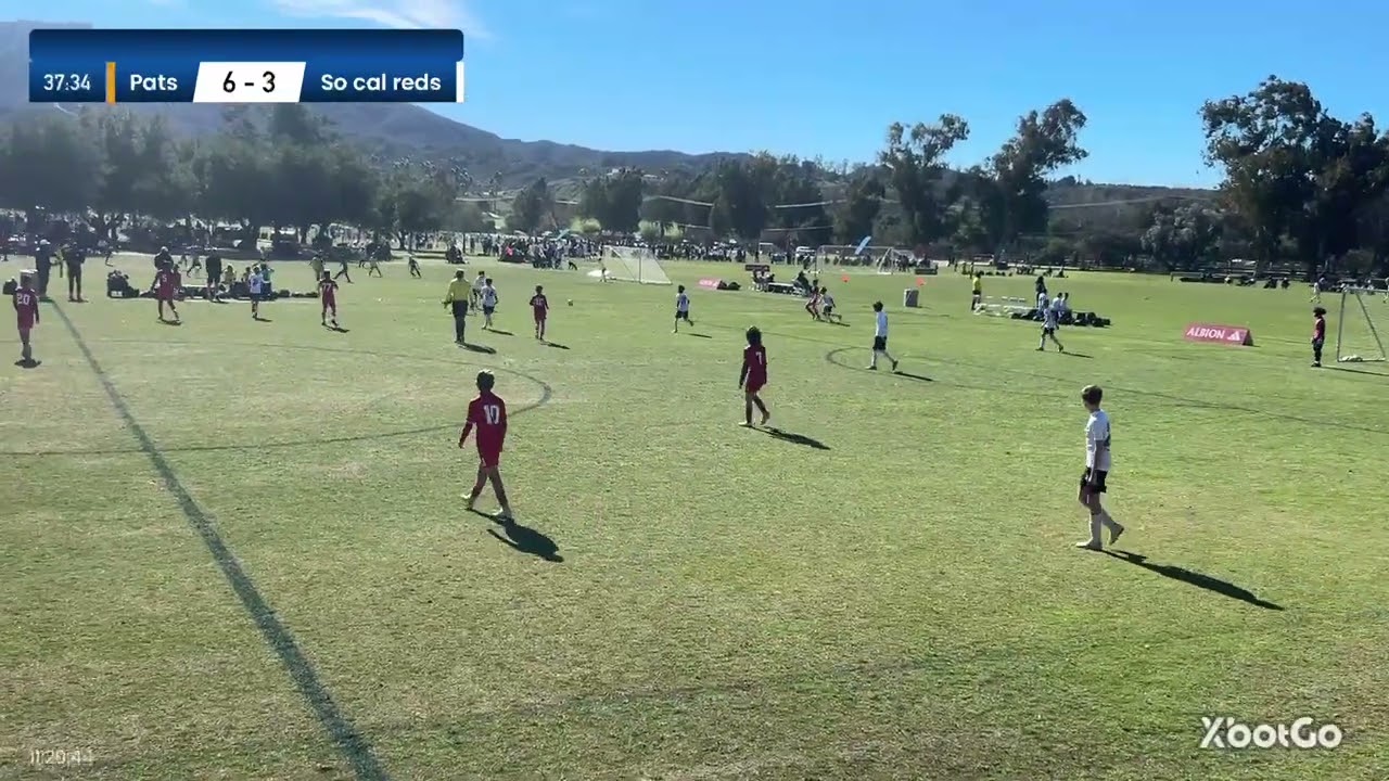 Pateadores v. So cal reds EA 2nd half Albion cup 