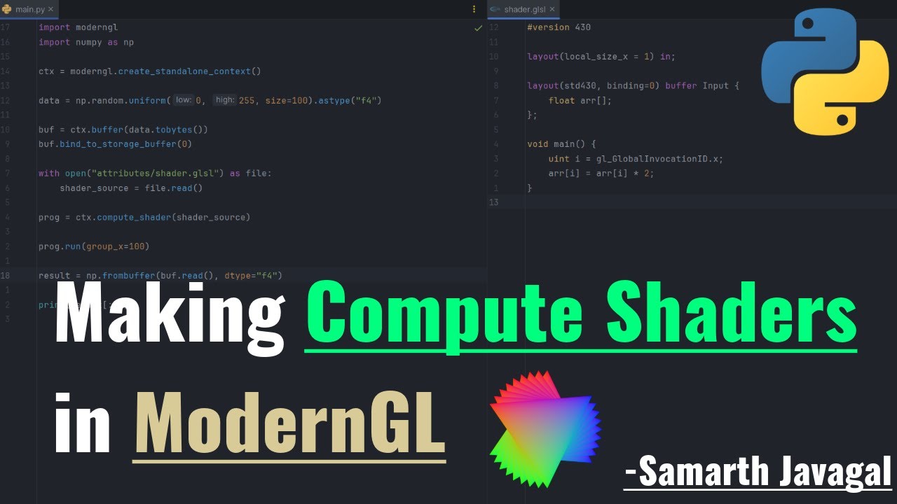 Making Compute Shaders in ModernGL | ep-1