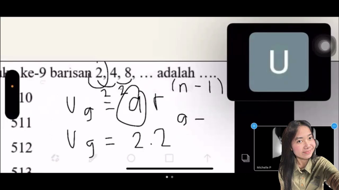 BARIS DAN DERET GEOMETRI  || UJIAN PRAKTEK MATEMATIKA || XII D