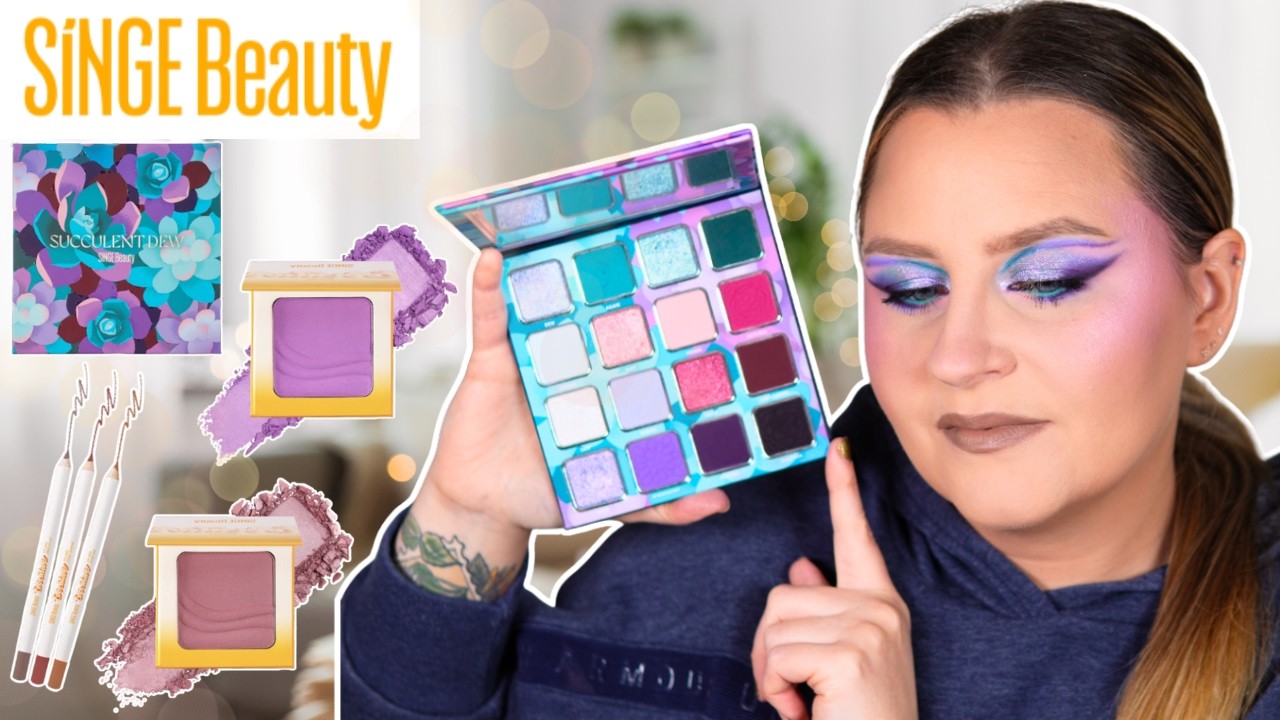 Singe Beauty Succulent Dew paleta, r&oacute;że i kontur&oacute;wki 🌺