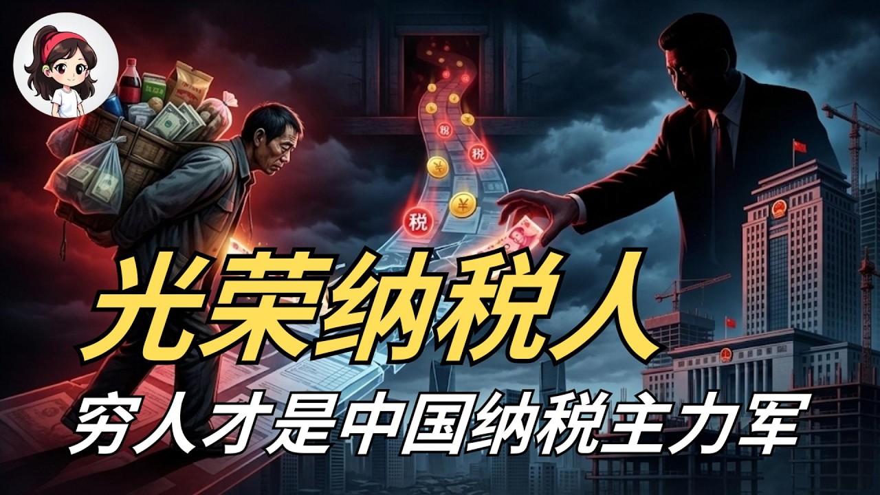 “中国穷人不用纳税”才是世纪谎言！为什么你买房60%的钱都交给了政府？揭开中国税收制度的遮羞布！中国税收真相 | 隐形税负 | 土地财政 | 贫富差距 | 大国基建
