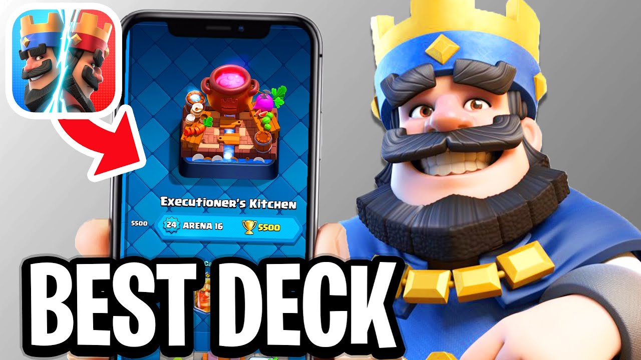 Best Deck For Arena 16 In Clash Royale - Step By Step