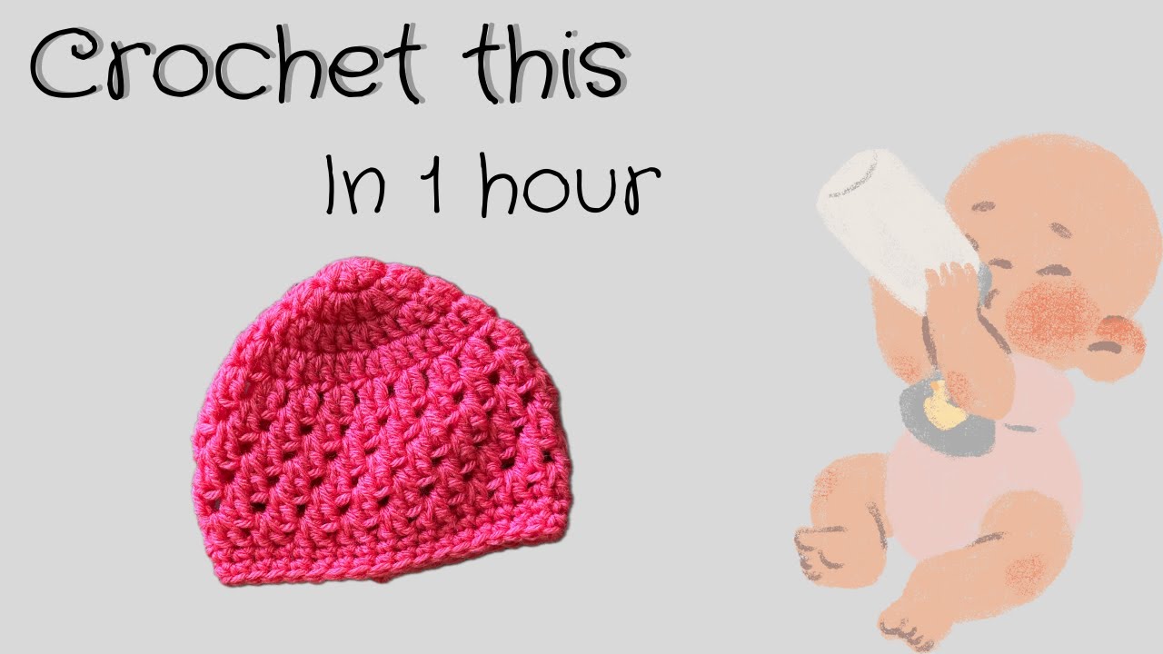 Quick and Easy  baby beanie