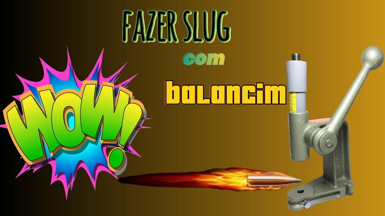 Nova forma para slug usando balancim como prensa
