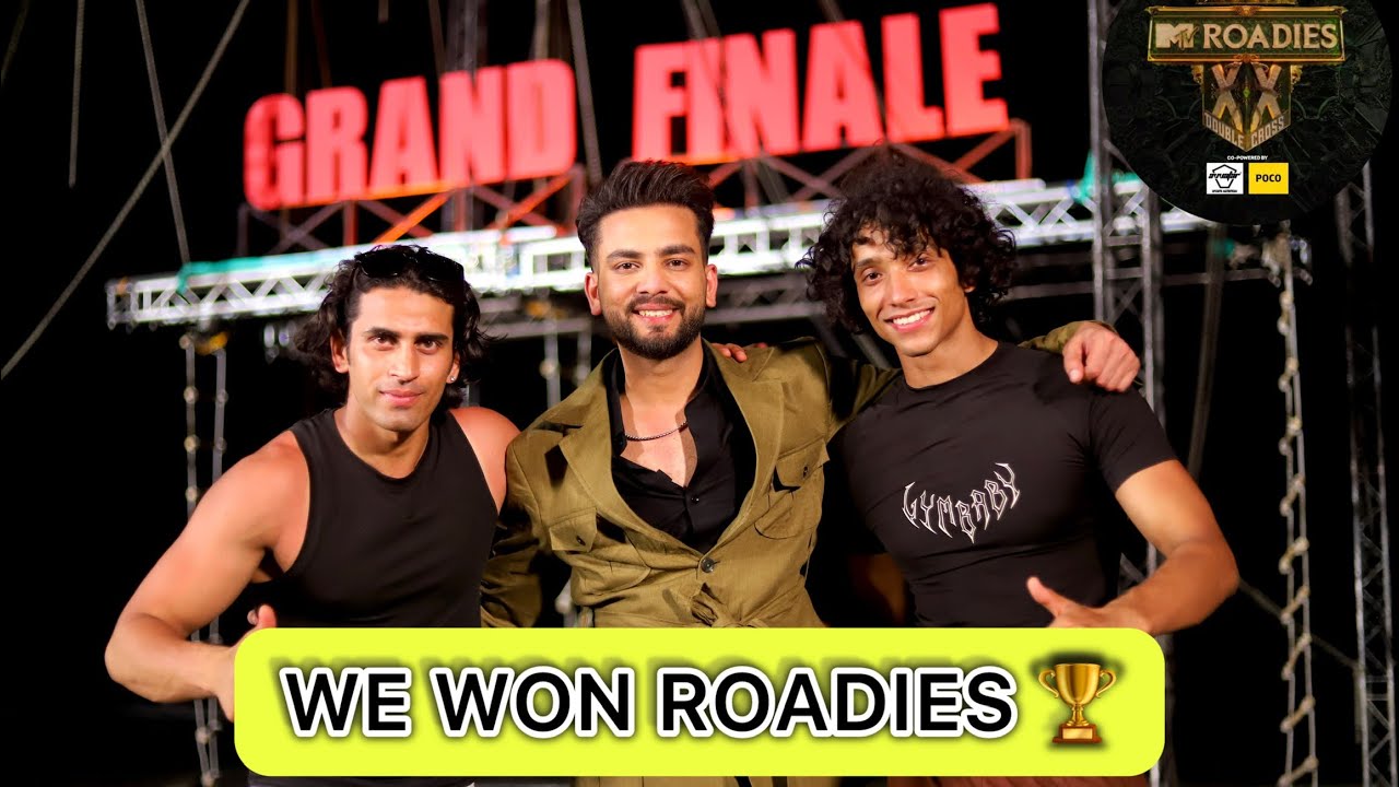 We Won Roadies Double Cross | Grand Finale Vlog❤️