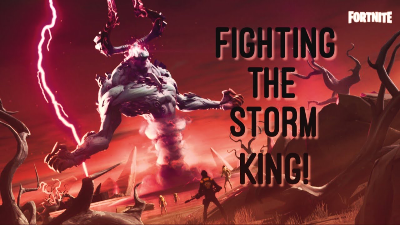 Fighting the Storm King | *Limited Edition Storm King Pin Reward* | Fortnite Save The World