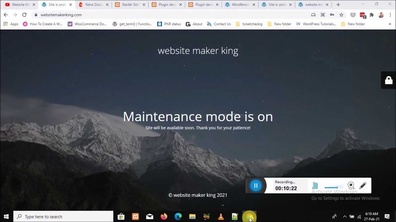 How to create a website on live server | How to make a website | How to design website in WordPress