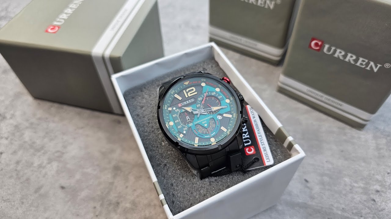 Unboxing | Reloj Curren 8395 original para hombre