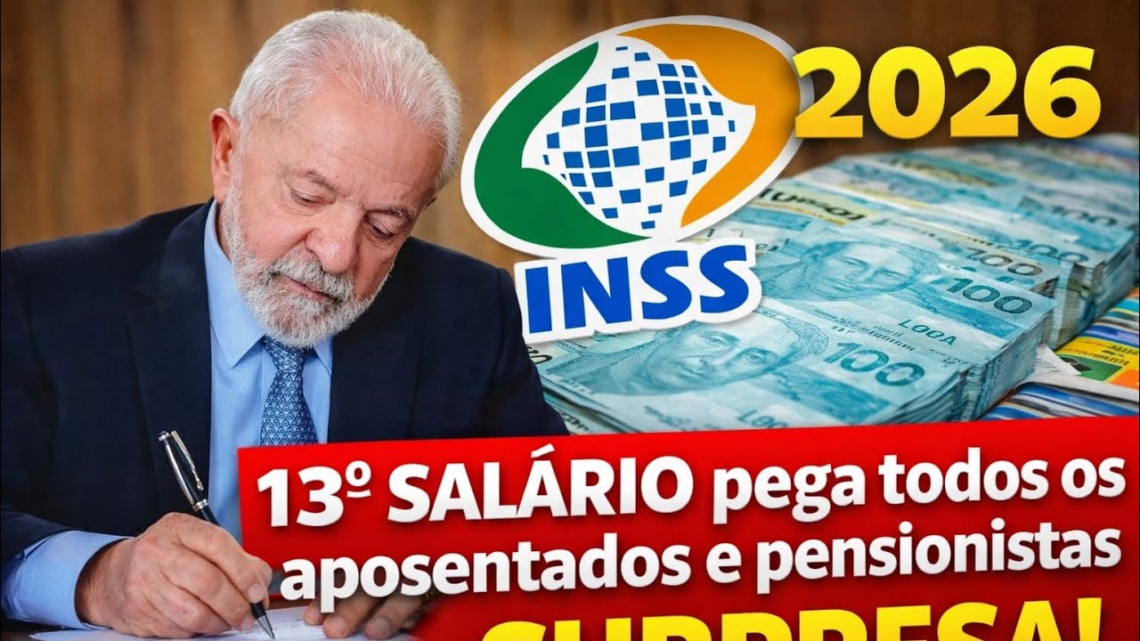 INSS: VALOR MAIOR de 13º SALÁRIO pega TODOS os APOSENTADOS e PENSIONISTAS de SUPRESA